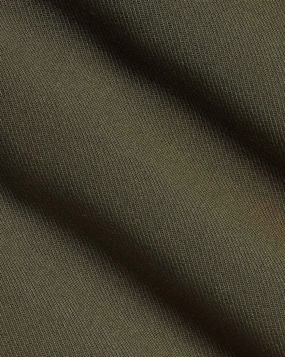 Mid-Rise Wide-Leg Heavy Twill Pant