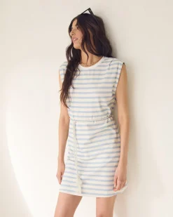 Mini Extended-Sleeve Dress with Removable Rope Belt