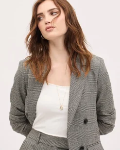 Necklace with Organic-Shaped Pendant