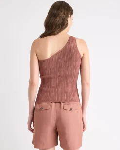 One-Shoulder Bodycon Tank