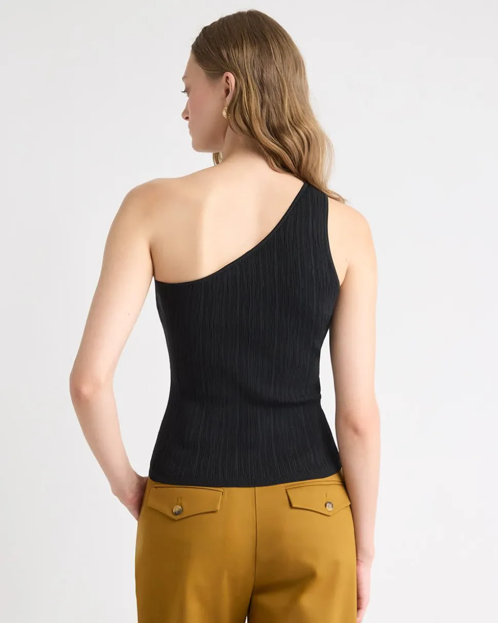 One-Shoulder Bodycon Tank