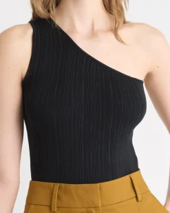 One-Shoulder Bodycon Tank