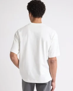 Oversized Short-Sleeve Crew-Neck Tee