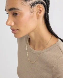 Paperclip Chain Necklace