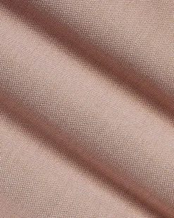 Pink Straight-Leg Mid-Rise Pant