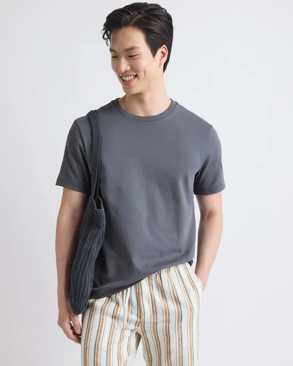 Refined InterLock Cotton Crew-Neck T-Shirt