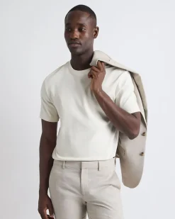 Refined InterLock Cotton Crew-Neck T-Shirt