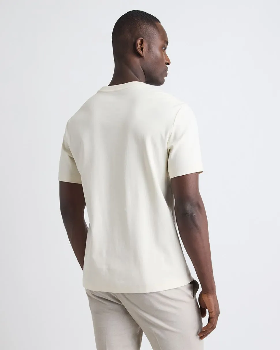 Refined InterLock Cotton Crew-Neck T-Shirt