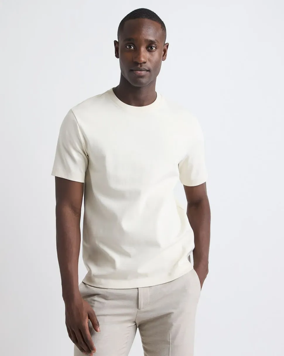 Refined InterLock Cotton Crew-Neck T-Shirt