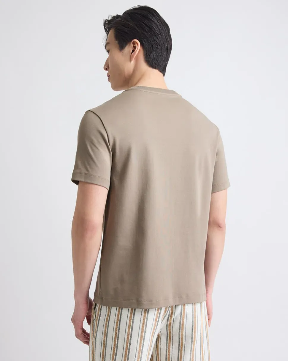 Refined InterLock Cotton Crew-Neck T-Shirt