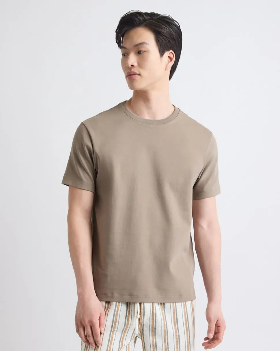 Refined InterLock Cotton Crew-Neck T-Shirt