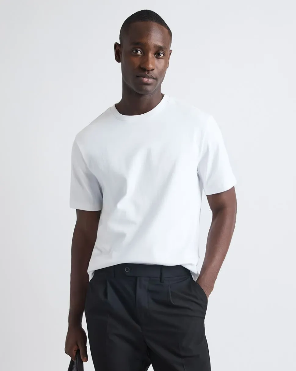 Refined InterLock Cotton Crew-Neck T-Shirt