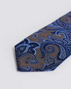 Regular Tie with Paisley Pattern