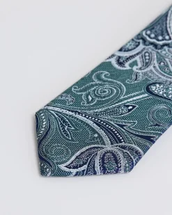 Regular Tie with Paisley Pattern
