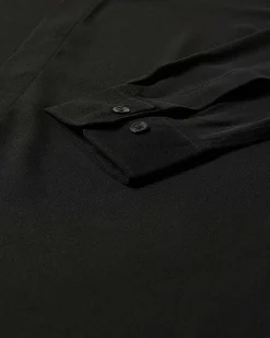 Regular-Fit Sheer Dress Shirt