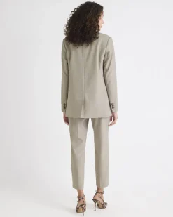 Relaxed-Fit Double-Breasted Blazer