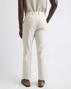 Relaxed-Fit Linen Suit Pant