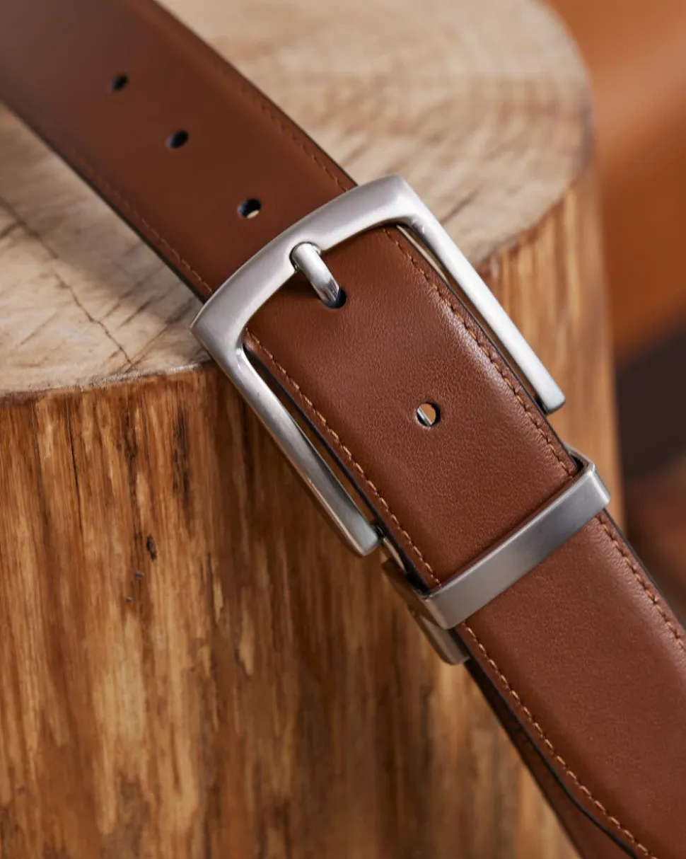Reversible Belt with Classic Buckle