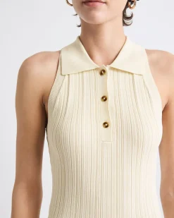 Ribbed Polo Tank
