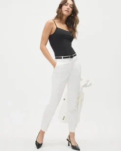 Scoop-Neck Cami with Spaghetti Straps