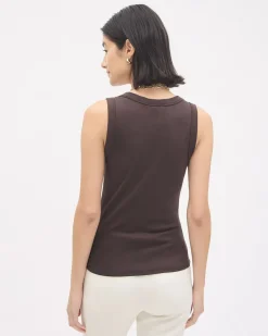 Scoop-Neck Cami with Wide Straps
