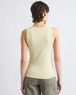 Scoop-Neck Cami with Wide Straps