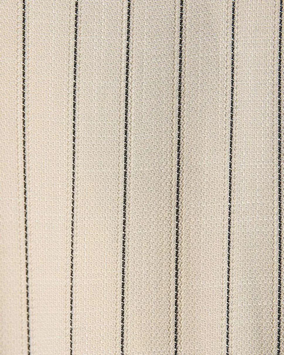 Short Striped Vest