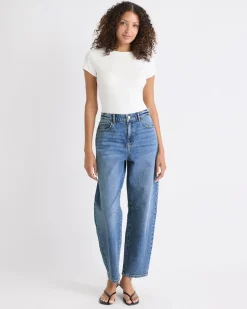 Short-Sleeve Crew-Neck Basic Tee