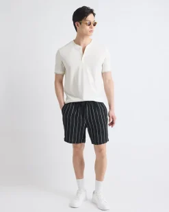 Short-Sleeve Henley T-Shirt