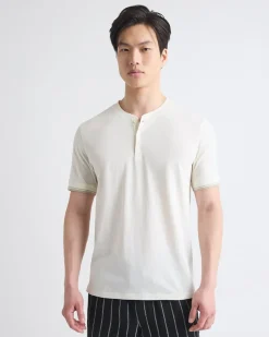 Short-Sleeve Henley T-Shirt
