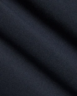 Short-Sleeve Piqué Shirt with Camp Collar