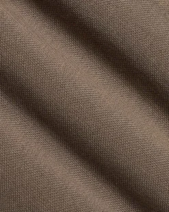 Short-Sleeve Piqué Shirt with Camp Collar