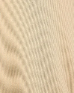 Short-Sleeve Ribbed Henley Top