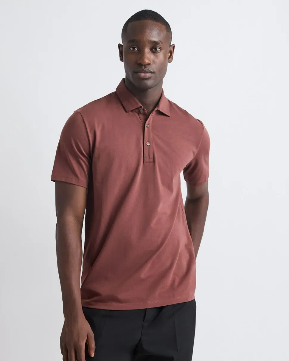Short-Sleeve Supima (R) Cotton Polo