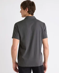 Short-Sleeve Supima (R) Cotton Polo
