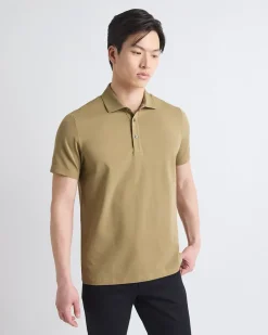 Short-Sleeve Supima (R) Cotton Polo