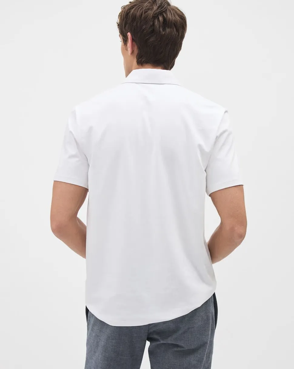 Short-Sleeve Supima (R) Cotton Jersey Polo