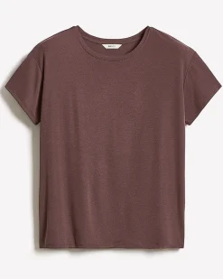 Silk-Blend Boxy Knit Top