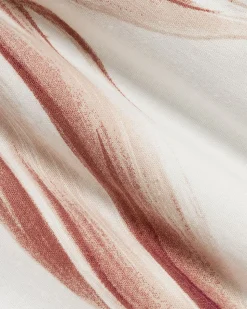 Sleeveless Linen-Blend Mini Dress with Shirt Collar