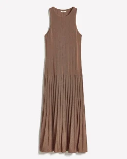 Sleeveless Midi Sweater Dress