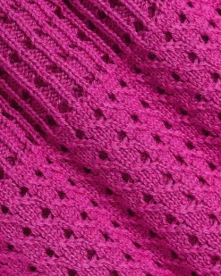 Sleeveless Short Crochet Sweater