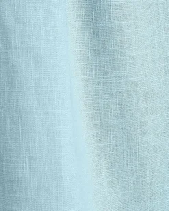 Sleeveless V-Neck Linen-Blend Blouse