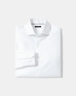 Slim fit Easy-care dress shirt - Wide spread collar