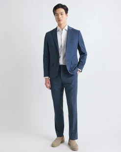 Slim-Fit Blue Suit Blazer