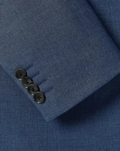 Slim-Fit Blue Suit Blazer