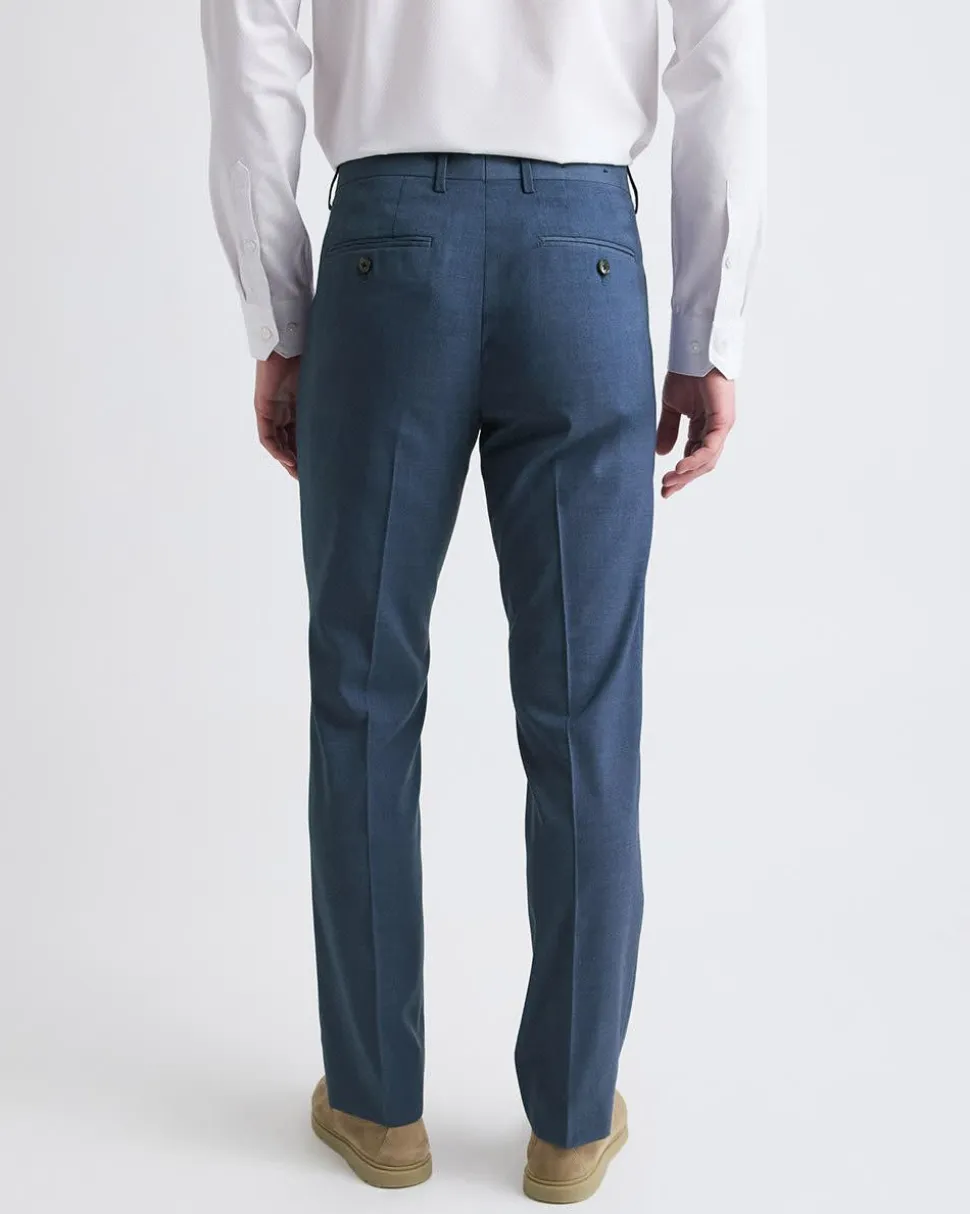 Slim-Fit Blue Suit Pant