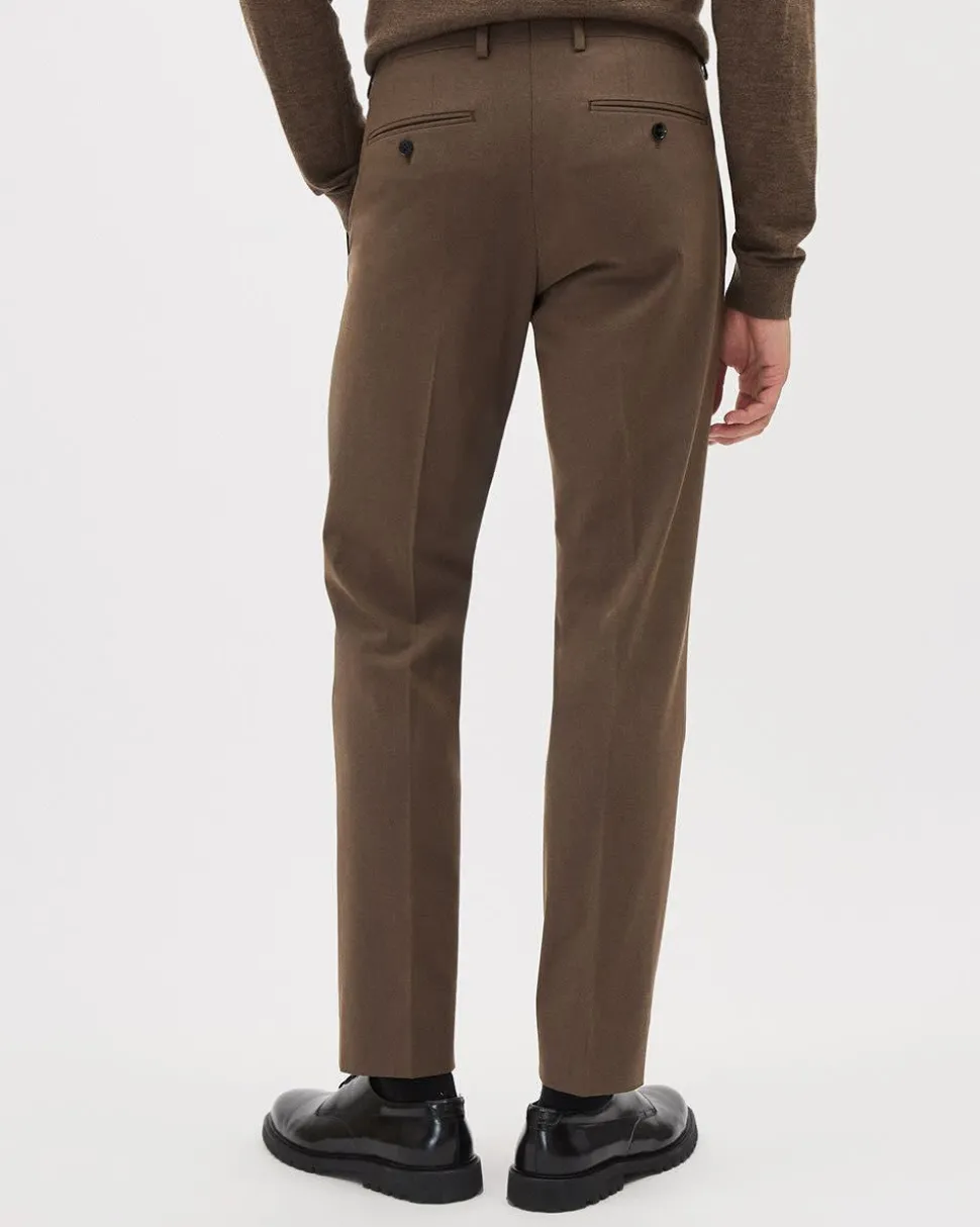 Slim-Fit Bronze Suit Pant