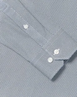 Slim-Fit Interlock-Cotton Dress Shirt