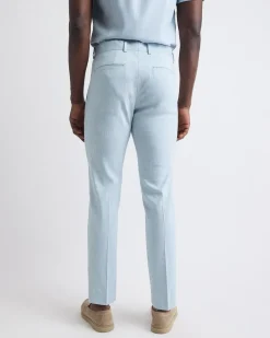 Slim-Fit Linen Suit Pant