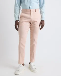 Slim-Fit Linen Suit Pant
